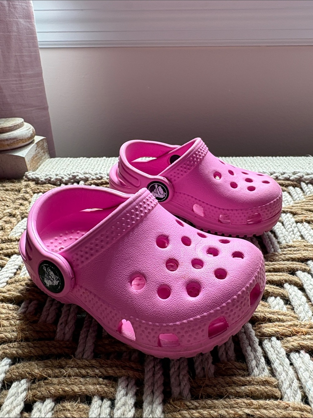 Baby Girl Crocs Size 4